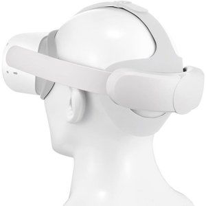 Elite Head Strap Replacement Parts for Quest 2,Carrying Case Friendly(White)